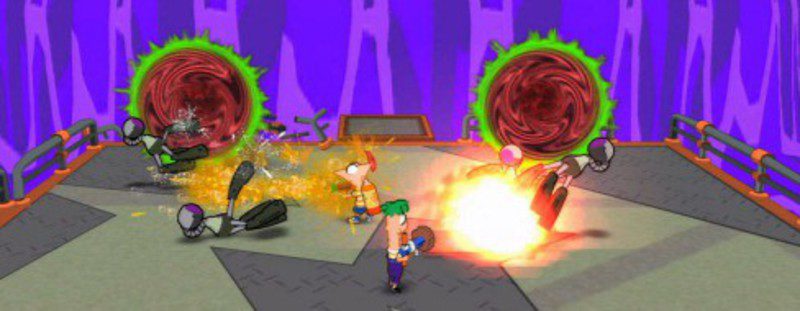 Phineas y Ferb a traves de la segunda dimension