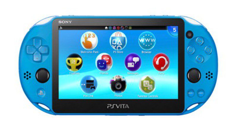 PS Vita Aqua Blue
