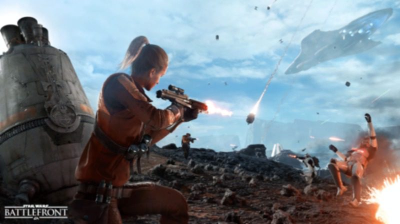 Star Wars: Battlefront - Área de cápsulas