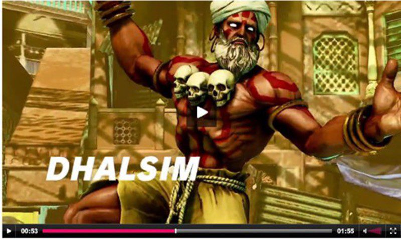 'Street Fighter V' saldrá a la venta el próximo 16 de febrero; Dhalsim confirmado