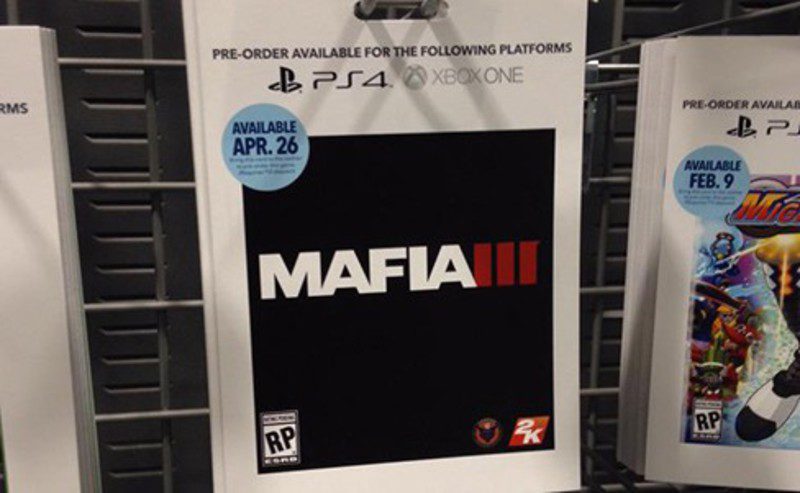 ¿'Mafia III' a finales de abril?