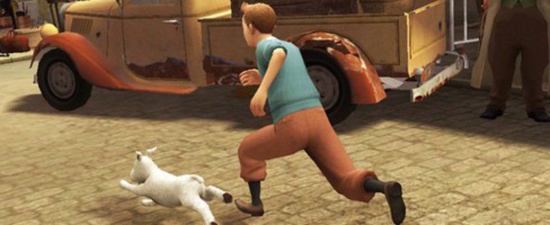 'Tintin y el secreto del unicornio-El videojuego'