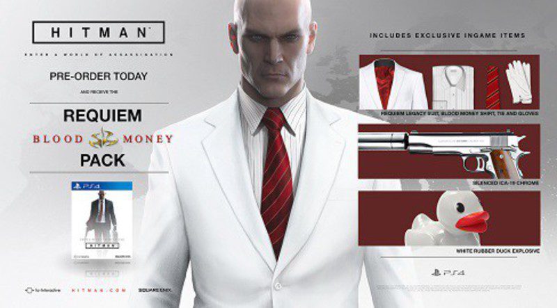 Hitman PS4 pack Requiem