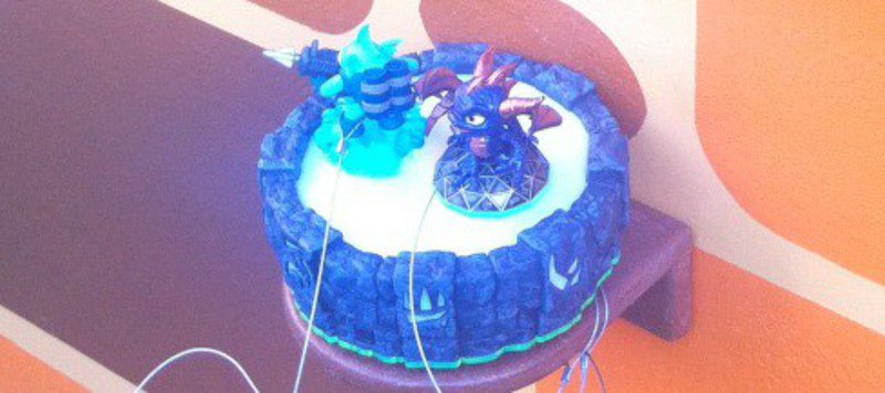 Spyro en el Portal de Poder en Madrid