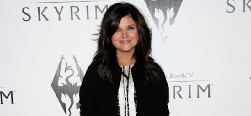 Christina Aguilera en la presentación de 'The Elder Scrolls V: Skyrim' que tendrá parches de forma continuada