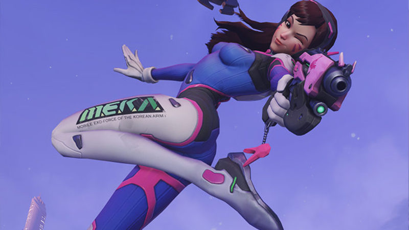 D.Va de 'Overwatch'