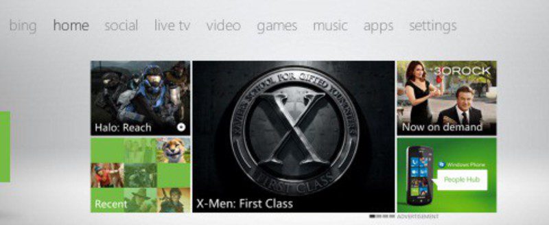 Dashboard Xbox 360