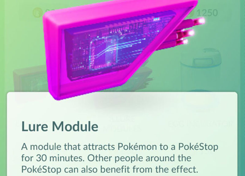 Objeto de 'Pokemon Go'