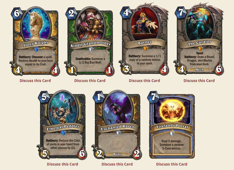 Hearthstone Una Noche en Karazhan