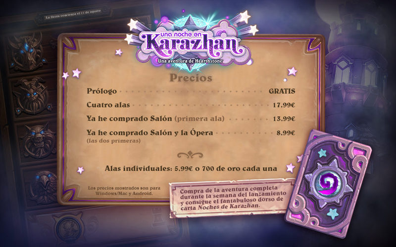 Hearthstone Una Noche en Karazhan
