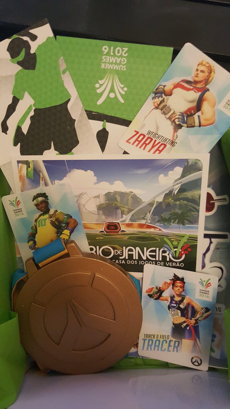 Overwatch Summer Games Postales