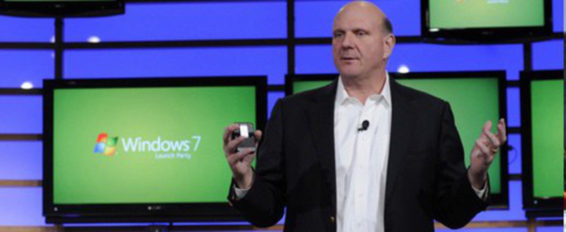 Steve Ballmer Windows 7