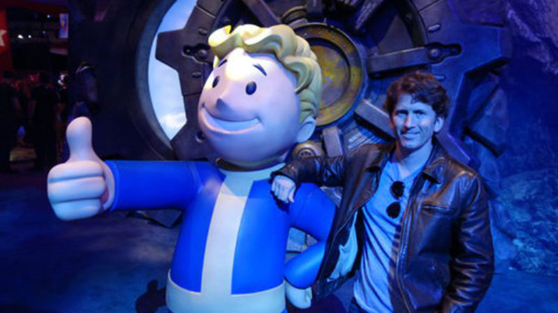 Todd Howard en la presentación de 'Fallout 4'
