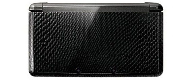 'Nintendo 3Ds Edición piel de serpiente negro