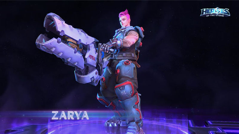 Zarya en 'Heroes of The Storm'