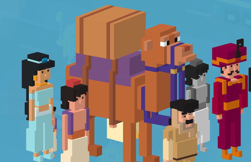 Disney Crossy Road Aladdin