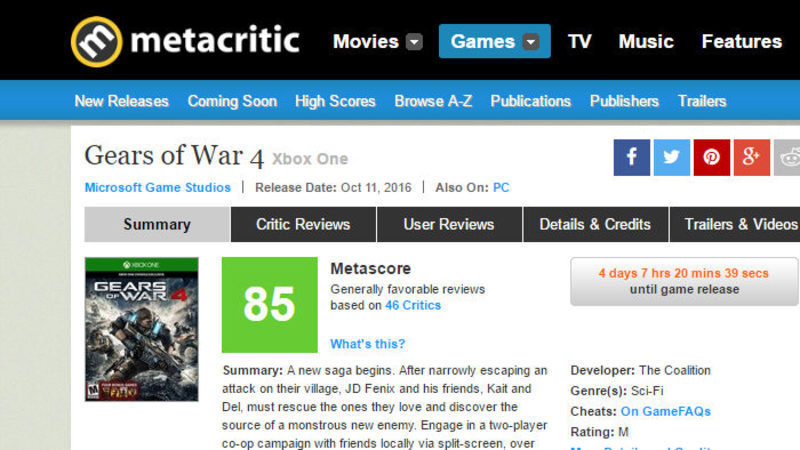 gears4 metacritic