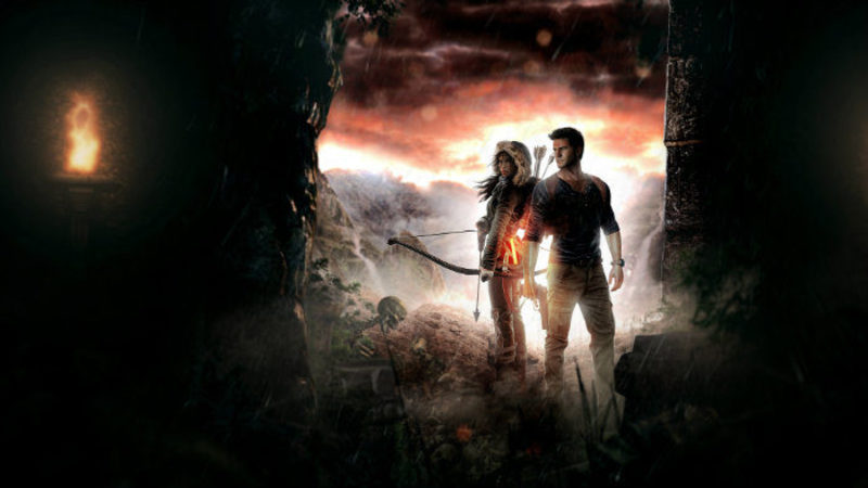 Lara Croft y Nathan Drake