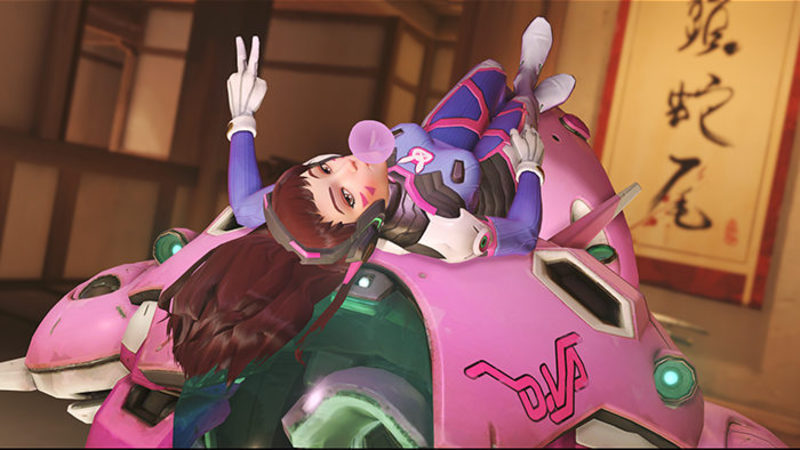 D.Va de 'Overwatch'