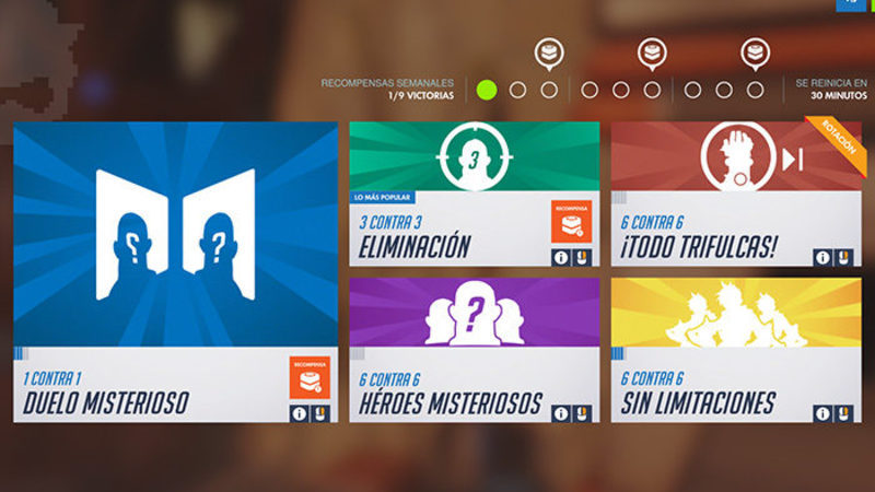 Nuevos modos de 'Overwatch'