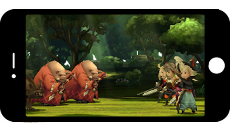 'Bravely Default' en iPhone