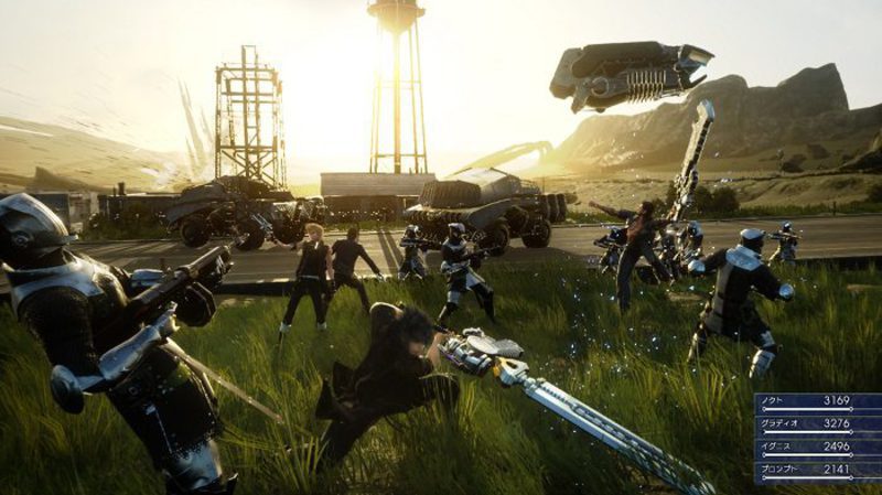 Final Fantasy XV segundo parche lanzamiento PS4 Xbox One