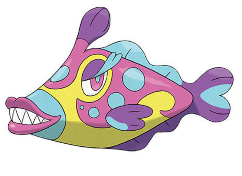 Bruxish Pokémon Sol Luna