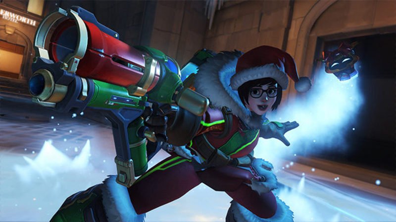 Captura de Mei con el aspecto invernal