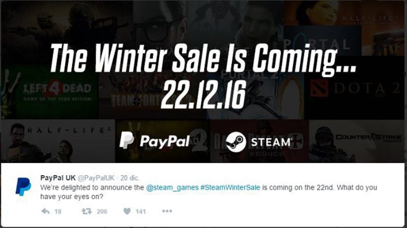 Rebajas Steam Navidad 2016