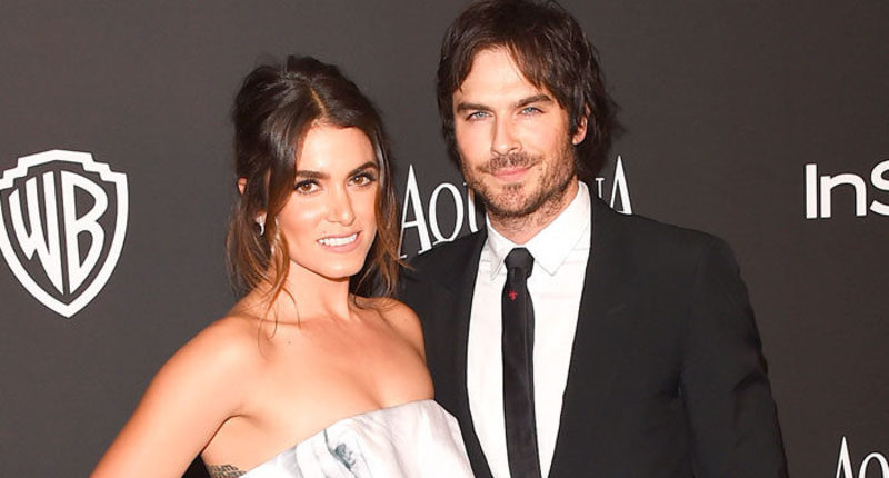 Ian Somerhalder y Nikki Reed 