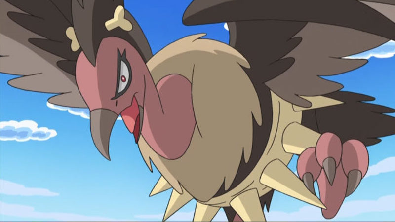 Mandibuzz Pokémon Luna Sol