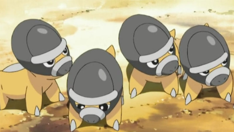 Shieldon Pokémon Luna Sol