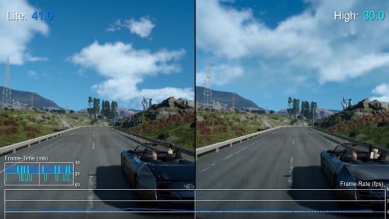 frame rate ff xv