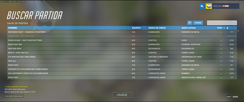 Explorador de servidores