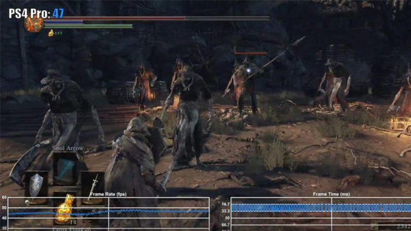 dark souls 3 rendimiento ps4 pro