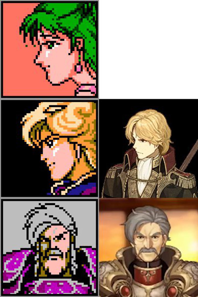 Fire Emblem Echoes personajes