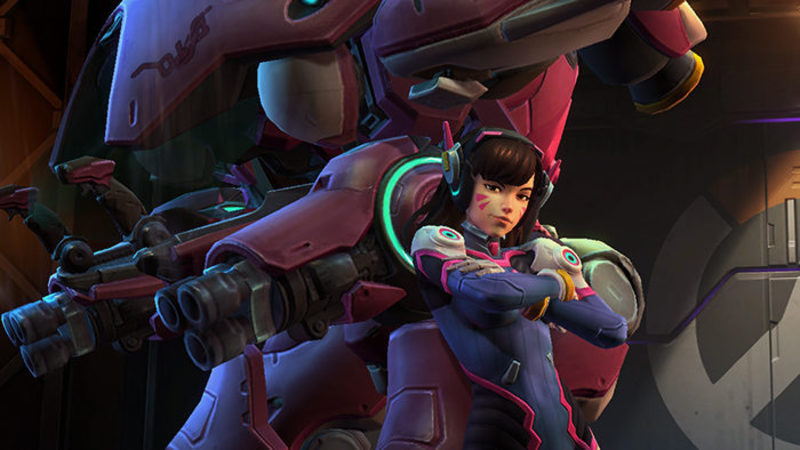 D.Va en 'Heroes of The Storm'