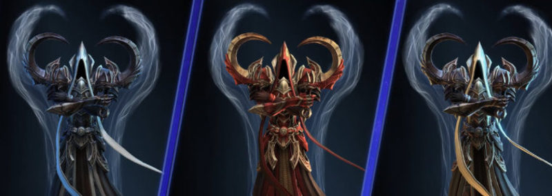 Diferentes aspectos de Malthael 