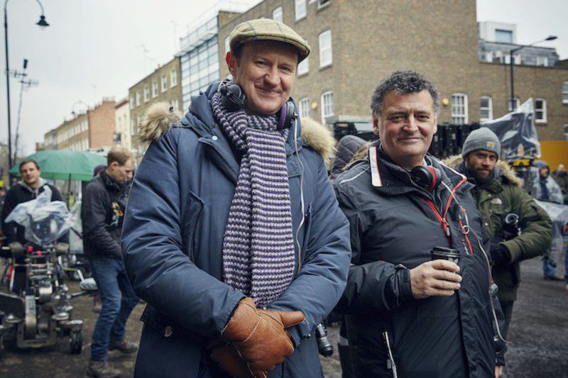 Steven Moffat y Mark Gatiss