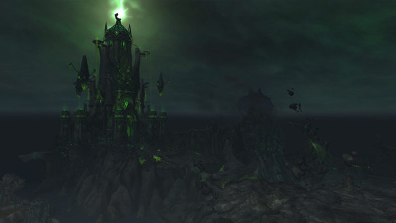 La Tumba de Sargeras desde fuera