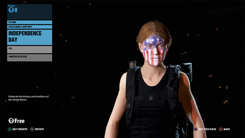 Nueva pintura facial para Ghost Recon Wildlands