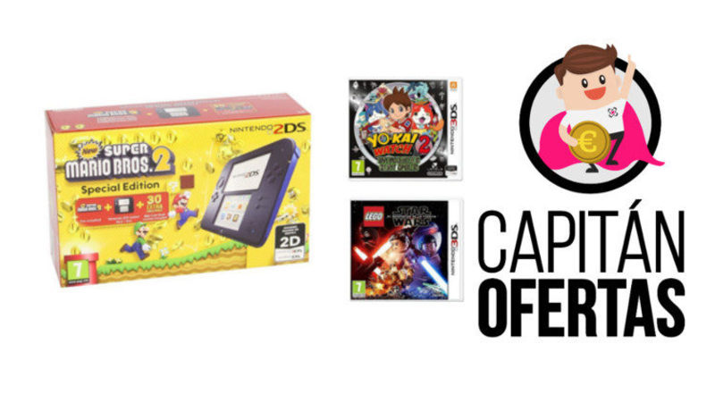 oferta de 2ds con juegos