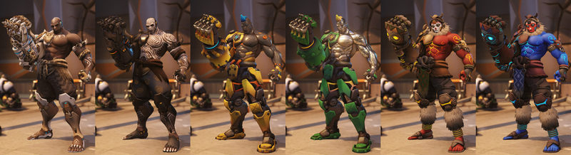 Aspectos épicos y legendarios de Doomfist