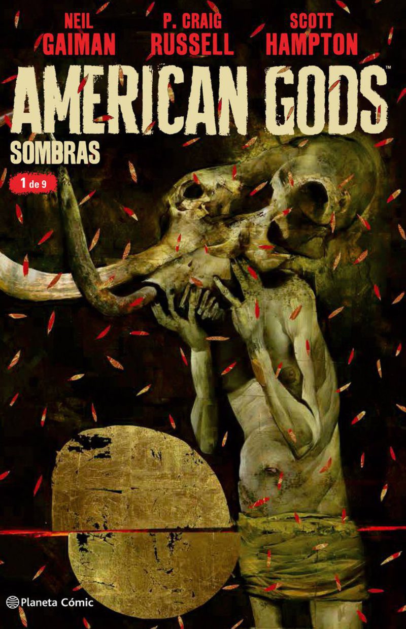 portada del primer número de american gods