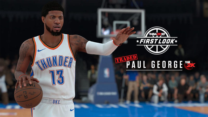 paul george nba 2k18