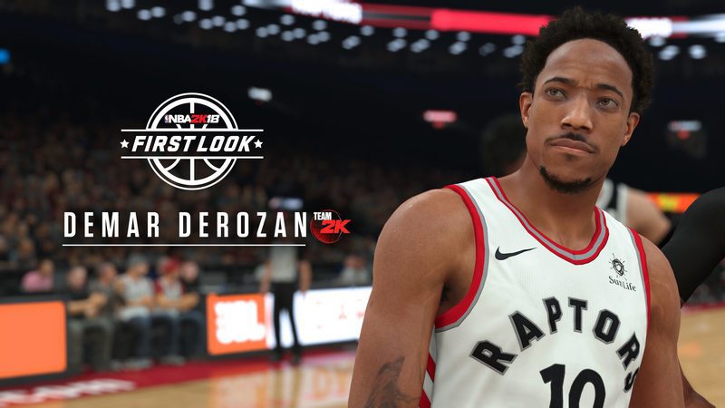 demar derozan nba 2k18