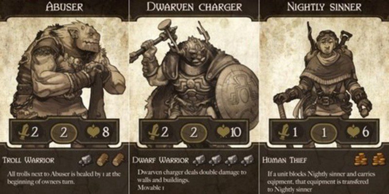 Cartas del juego 'Scrolls'