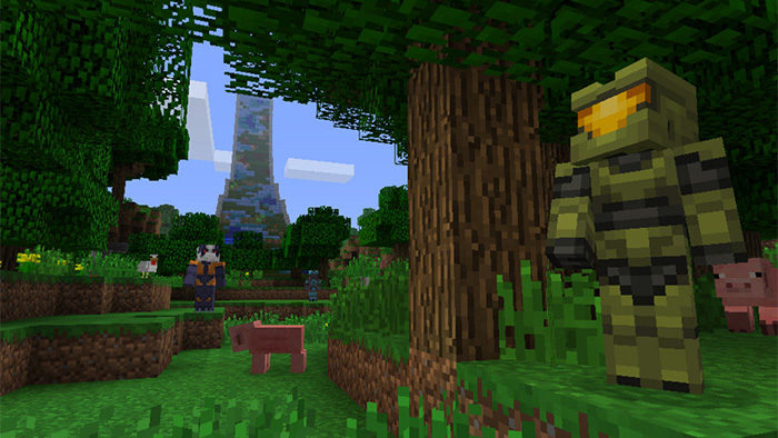 Halo Minecraft Nintendo Switch