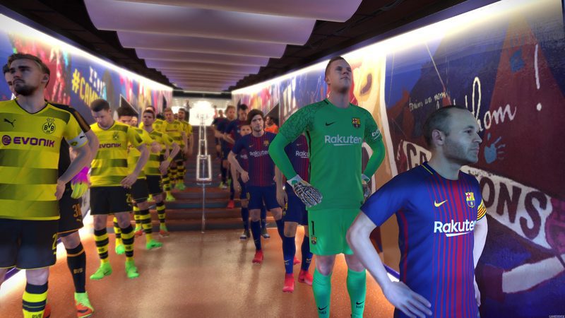 FIFA 18 vs PES 2018 2