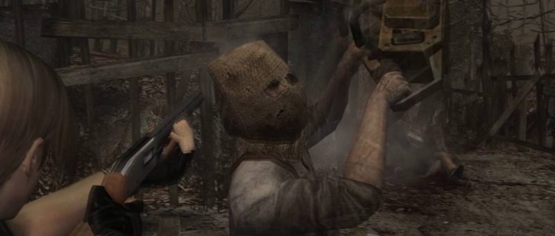 Sierra mecánica con toques de Jason